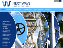 Tablet Screenshot of nextwaveenergy.com